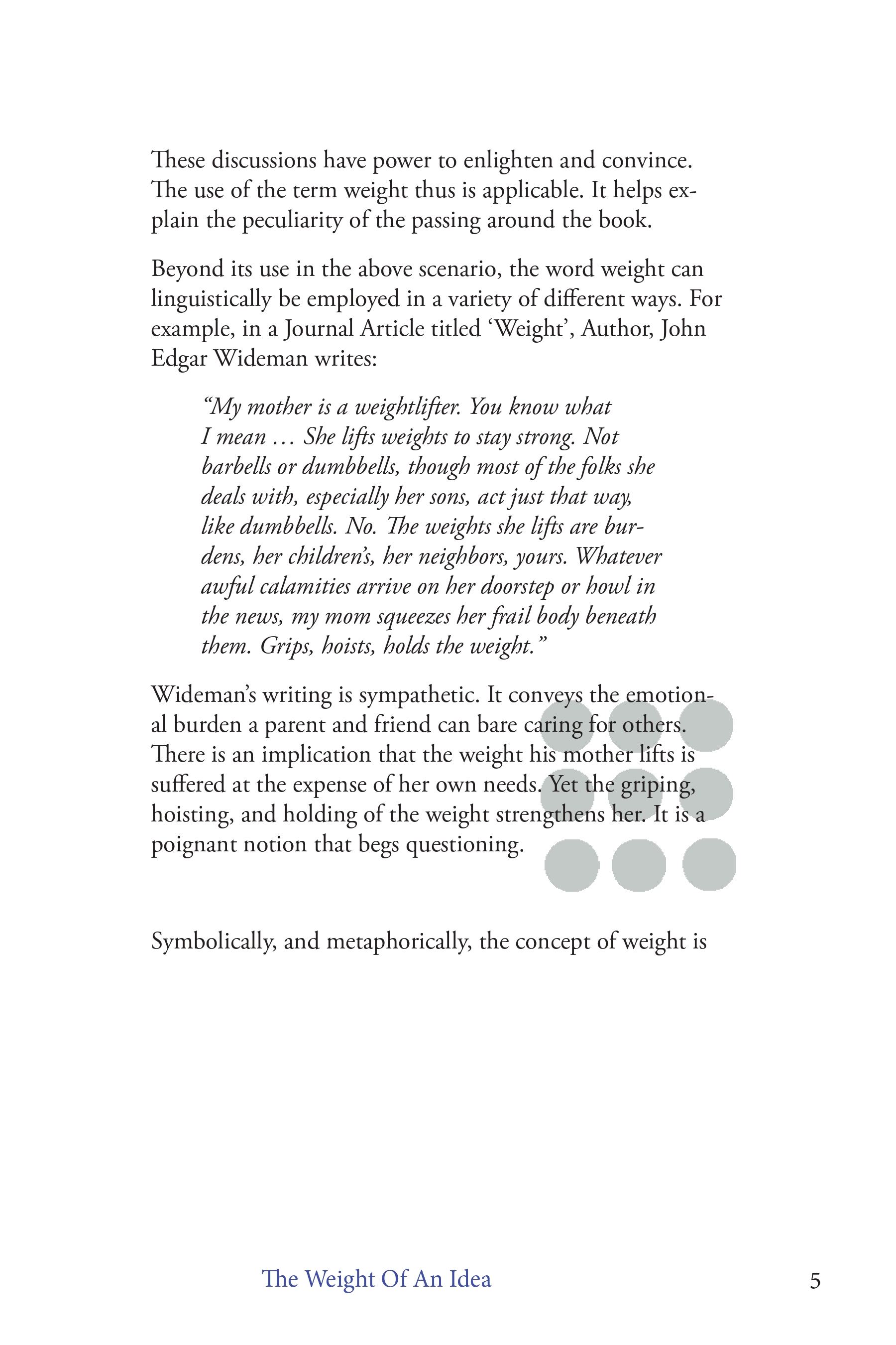 Body Copy — Page 5
